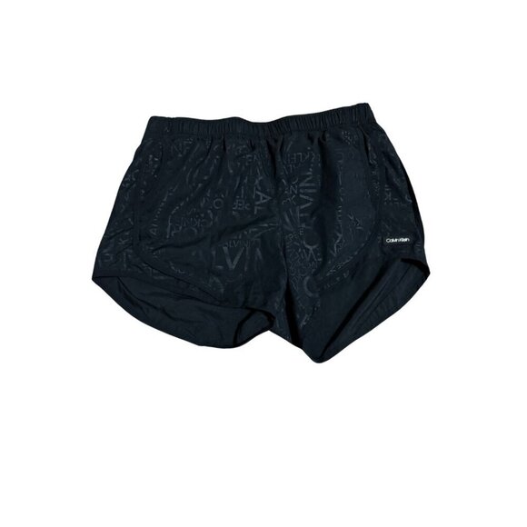 Calvin Klein Women's Shorts Running Drawstring (Black, M) - Picture 1 of 4